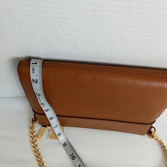 Michael Kors Kenly Large Double Zip East West Xbody Leather Crossbody Clutch Bag - Picture 11 of 11